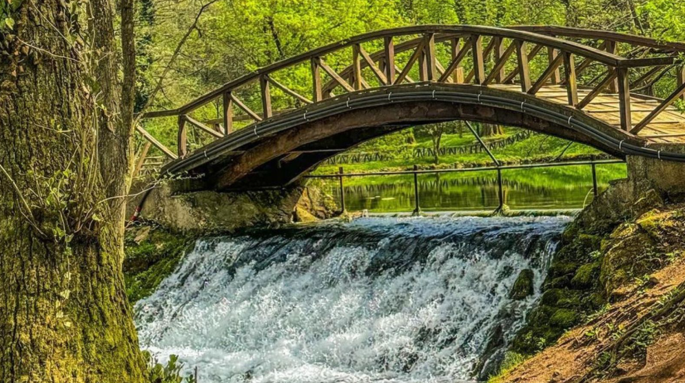 Vrelo Bosne (Spring of the Bosna River), Near Sarajevo (Ilidža), Bosnia and Herzegovina